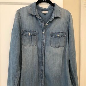 J.Crew Chambray Top